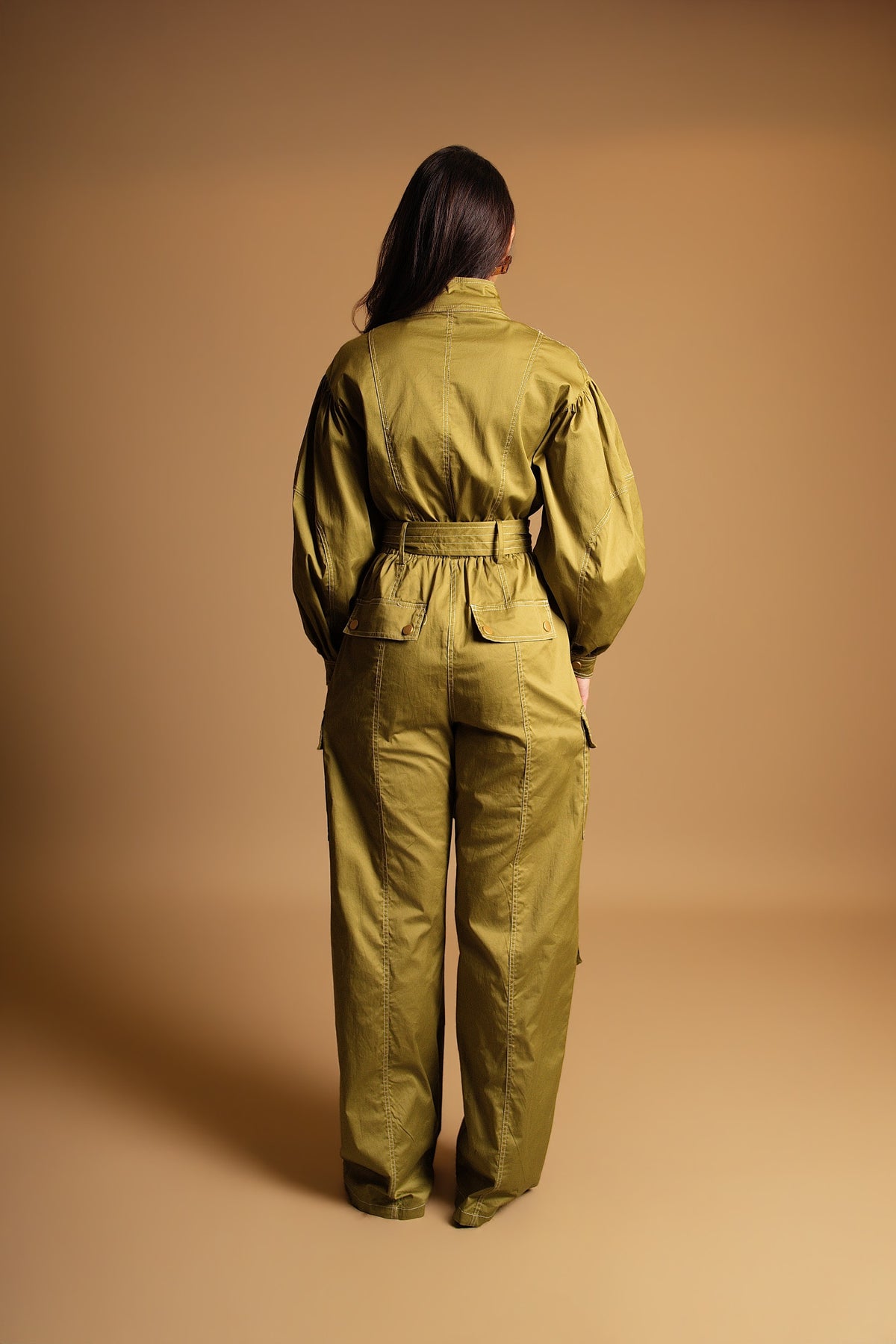 Army Green Jumpsuit