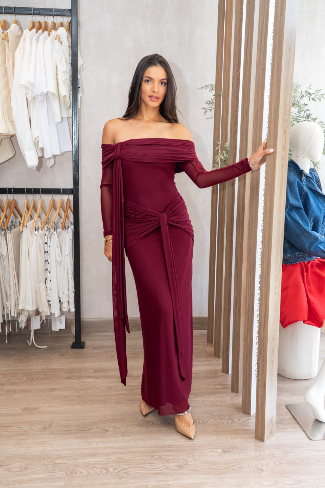Rouge Maxi Dress