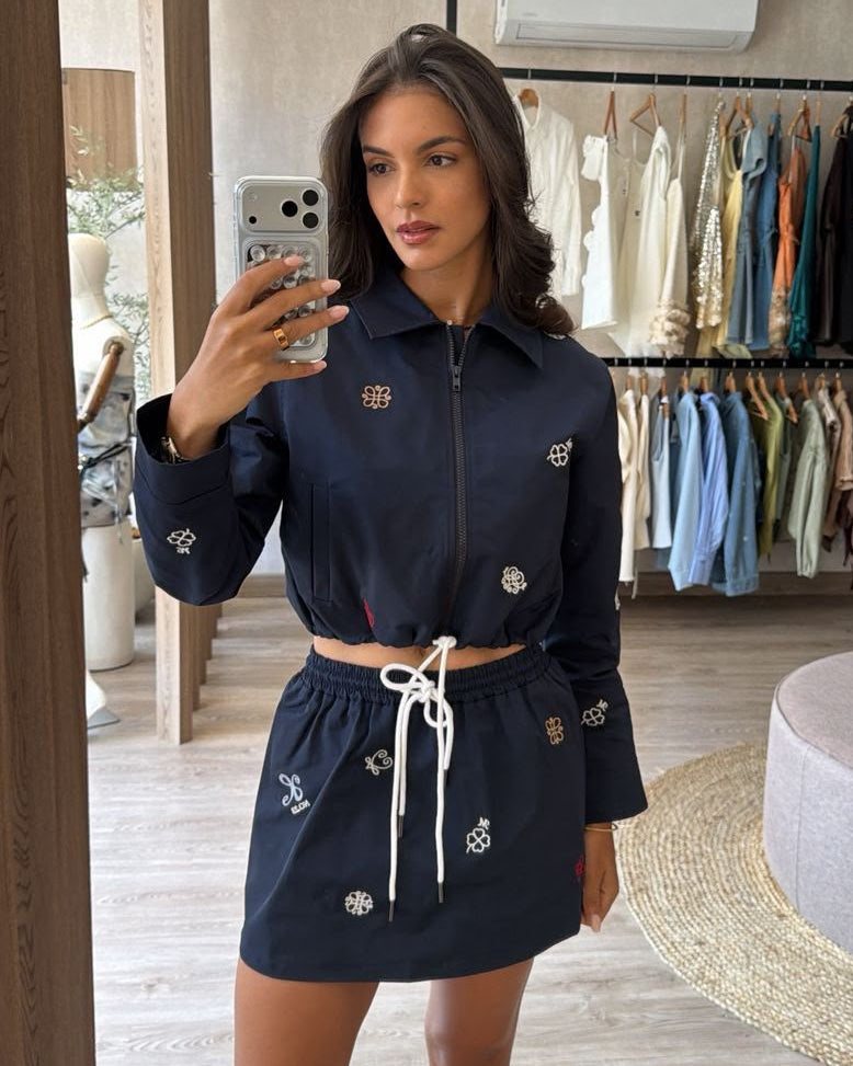 Navy Rain Set