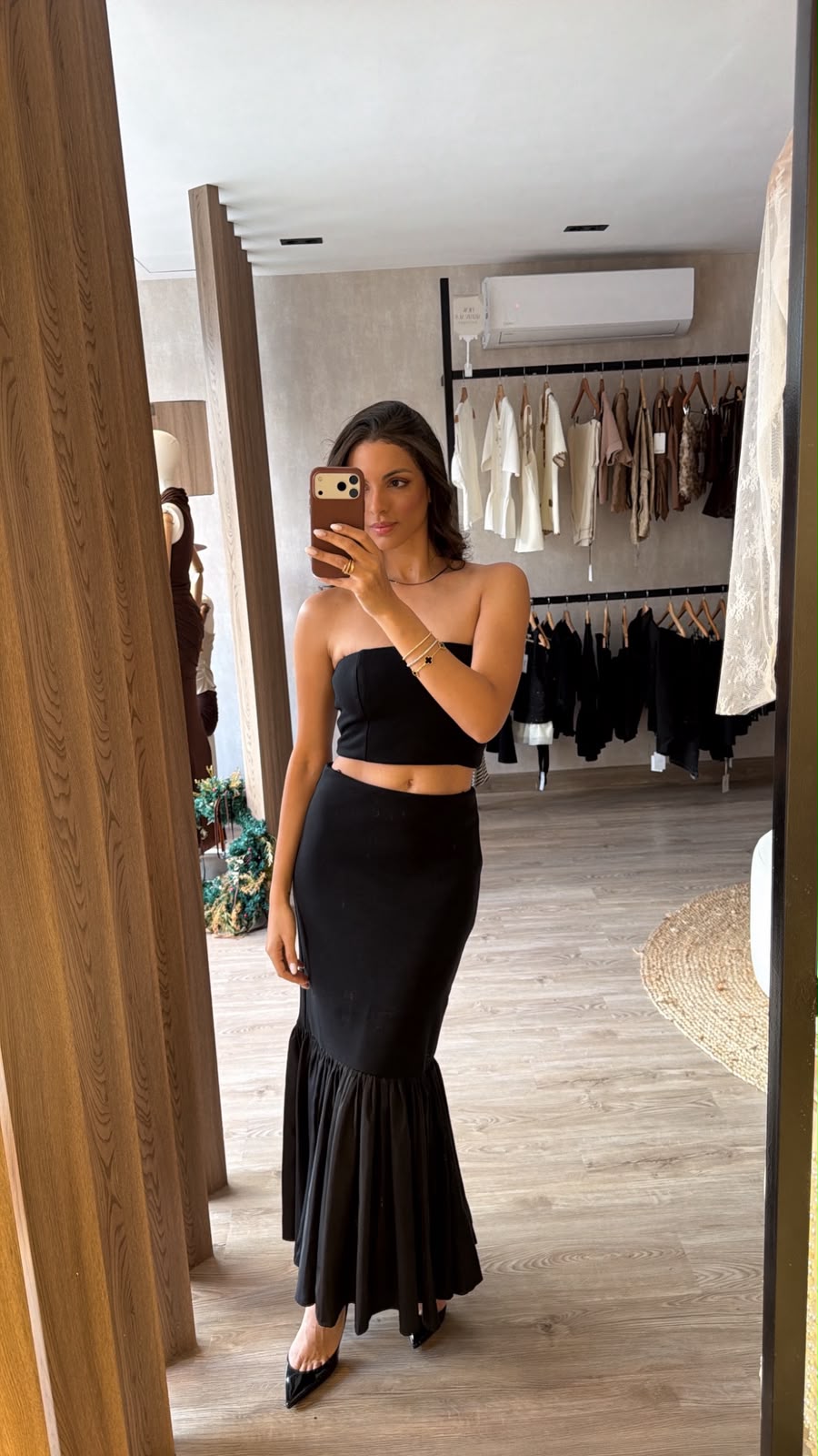 Strapless Black Set