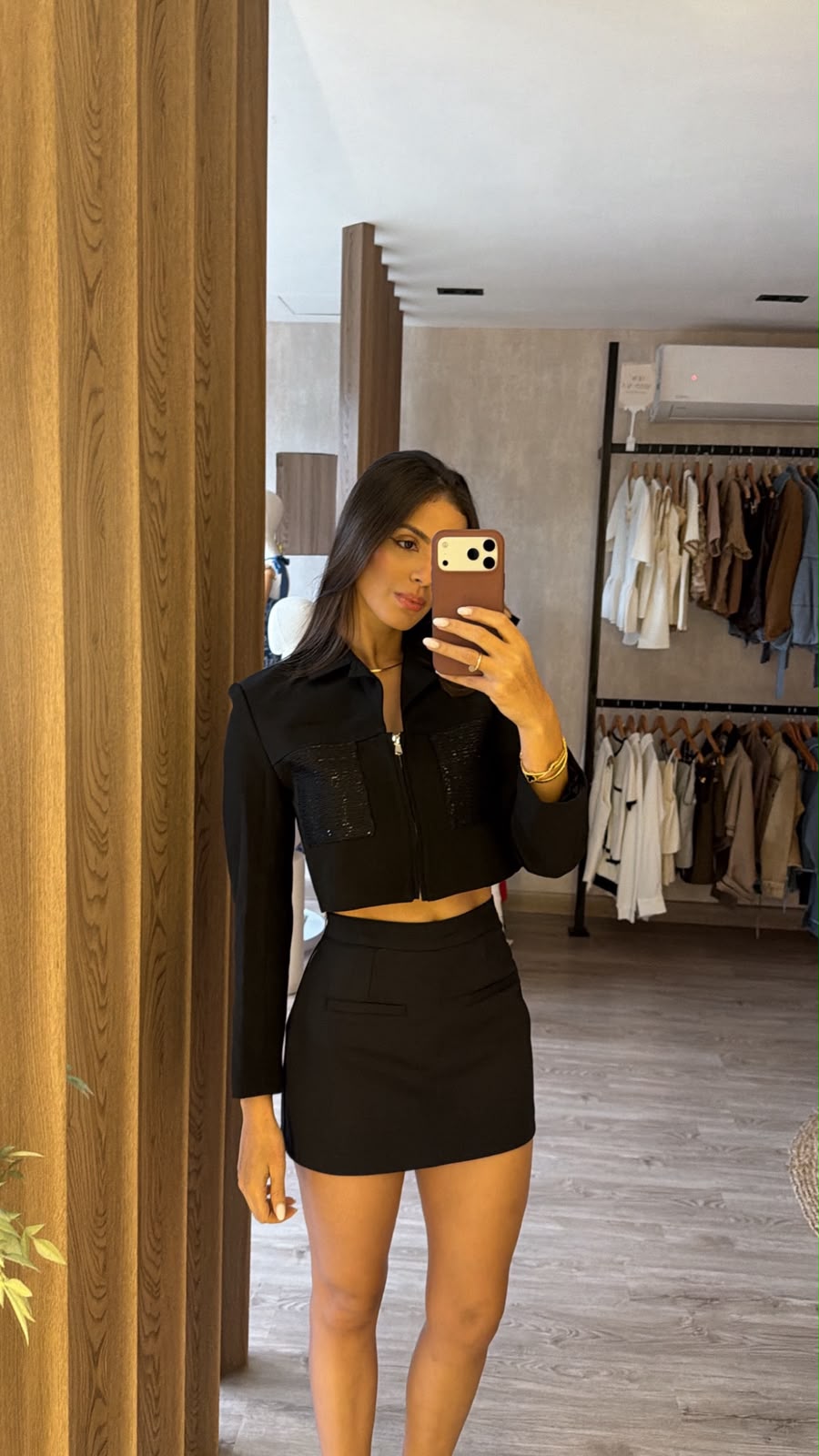 Black Mini Skirt