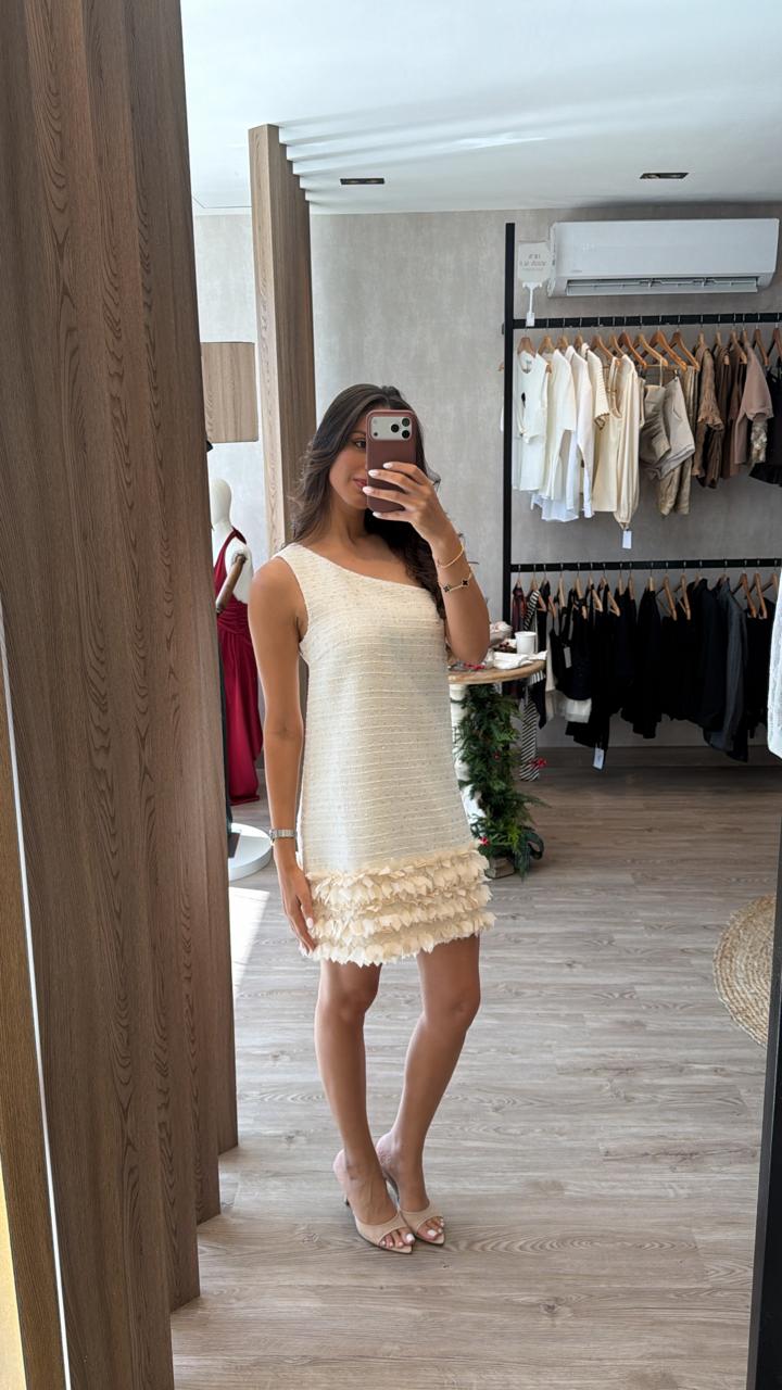 Chanel Off-White Dress